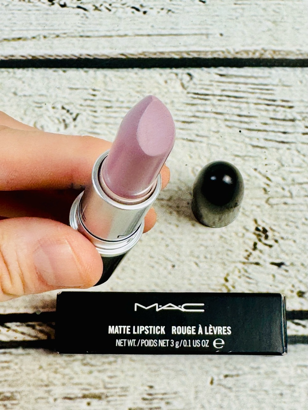 MAC Cosmetics Matte Lipstick Discontinued color “Lazy Lullaby”